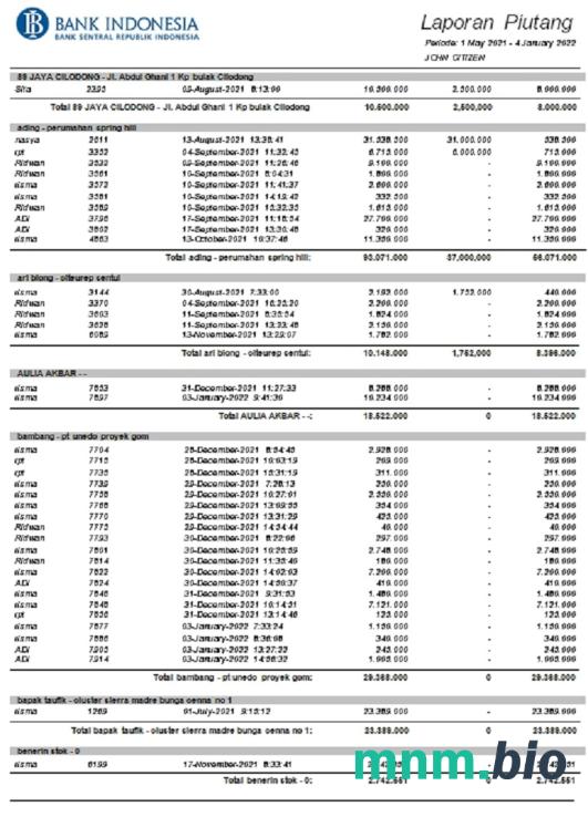 Indonesia Bank Rakyat Indonesia (BRI)